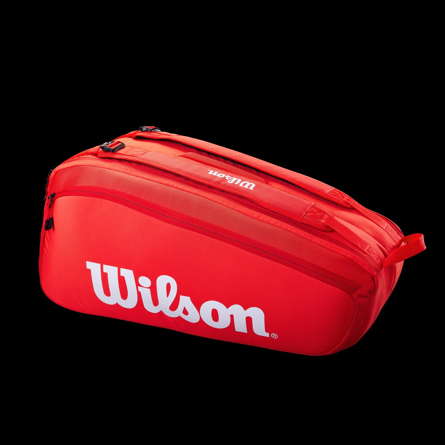 Wilson Super Tour 9 Pack Tennis Bag, Red