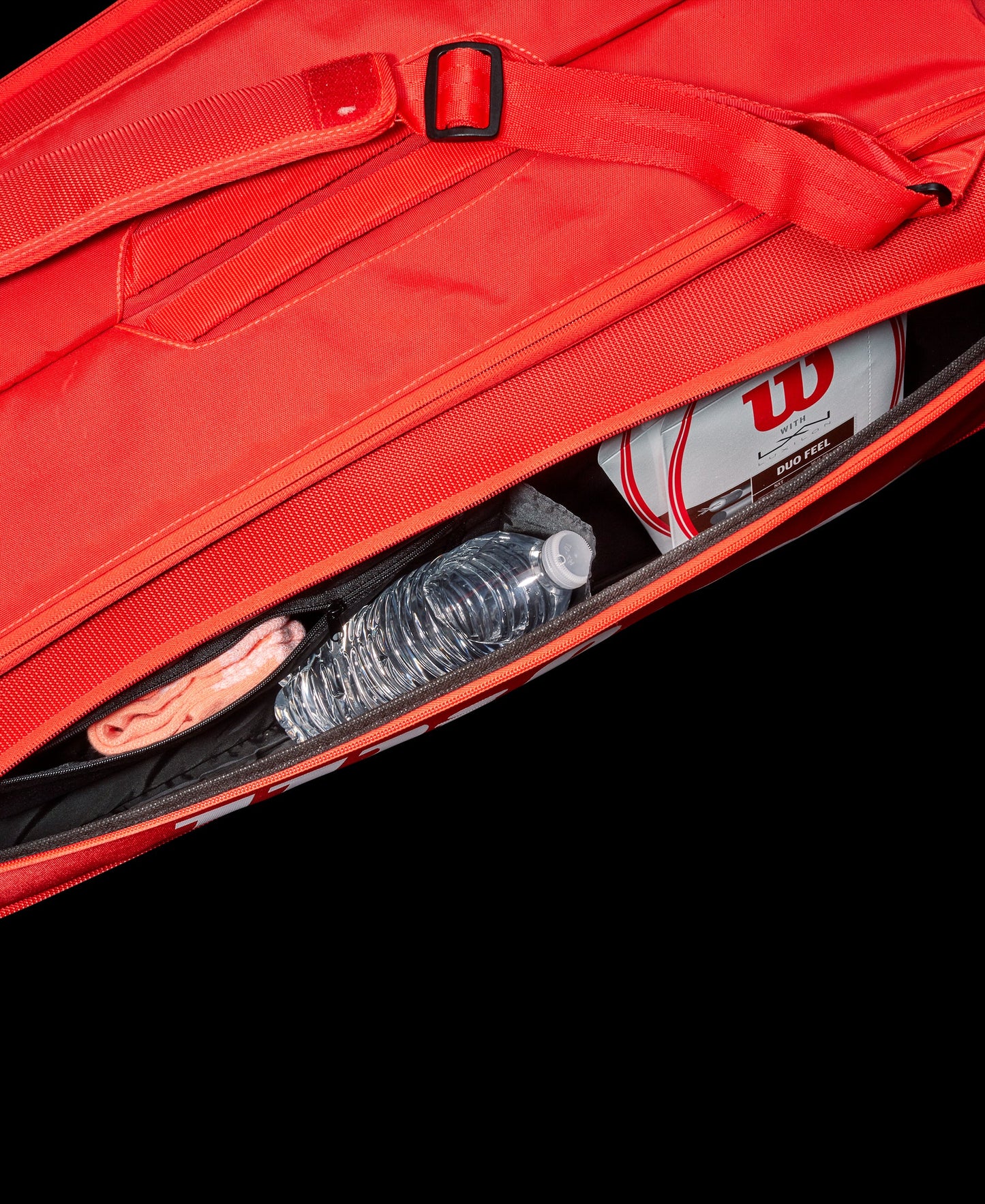 Wilson Super Tour 9 Pack Tennis Bag, Red