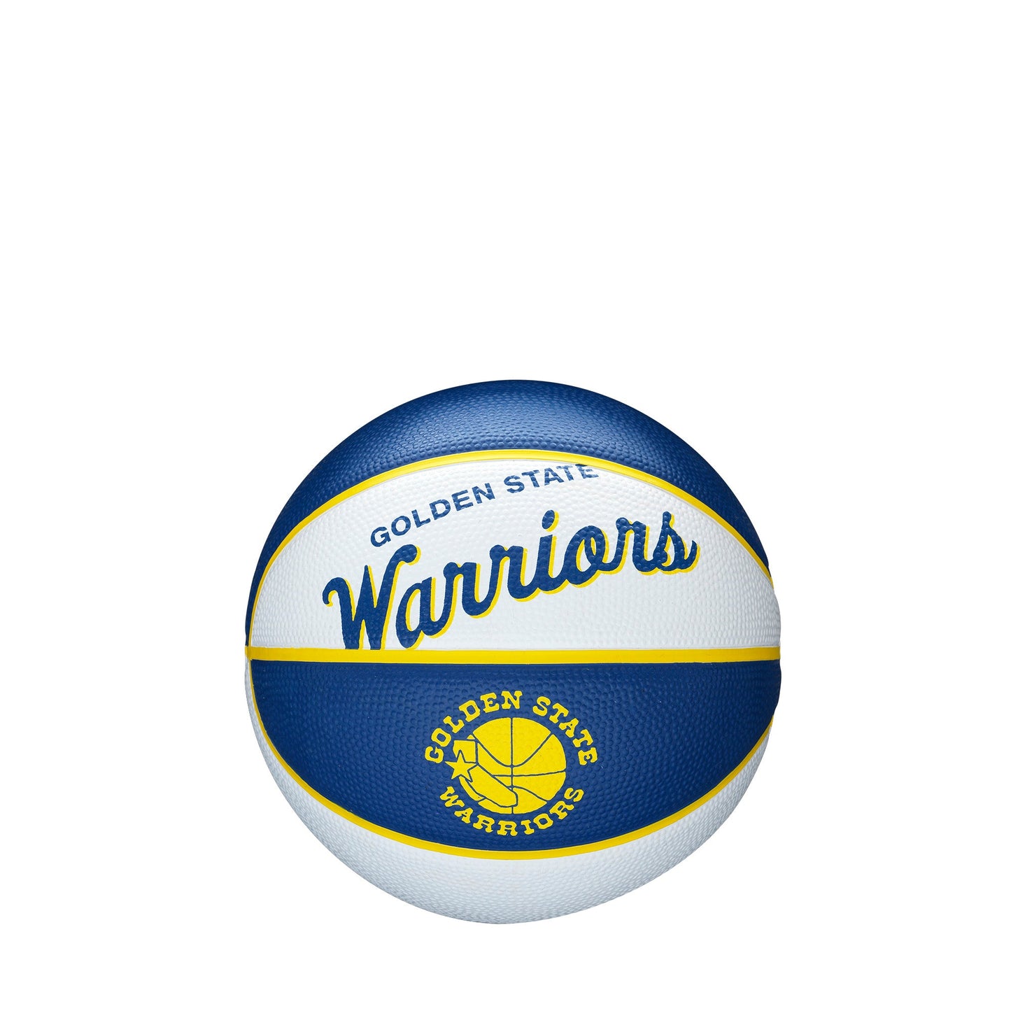 Wilson NBA TEAM RETRO MINI BASKETBALL GOLDEN STATE WARRIORS Blue/White WTB32XBGS