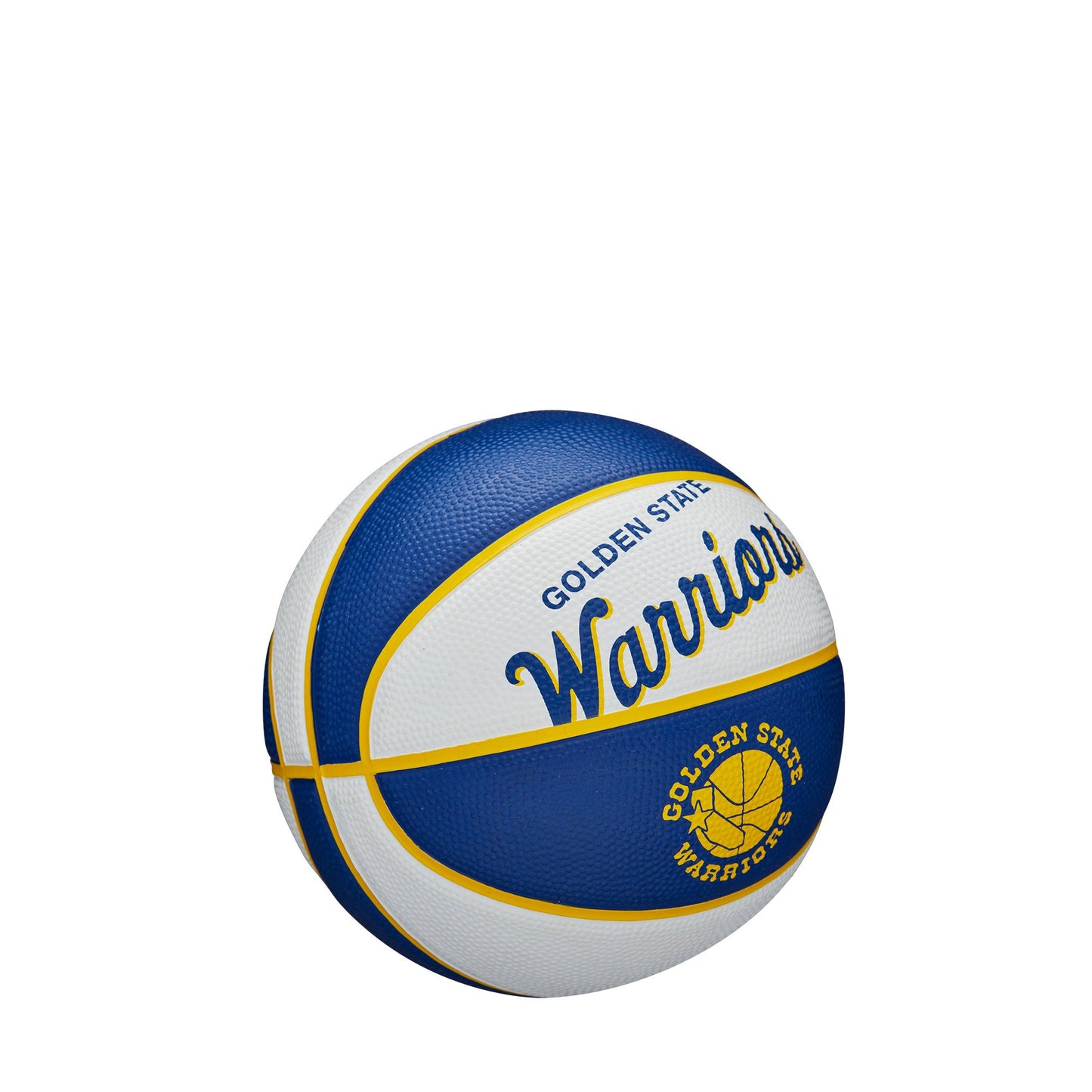 Wilson NBA TEAM RETRO MINI BASKETBALL GOLDEN STATE WARRIORS Blue/White WTB32XBGS