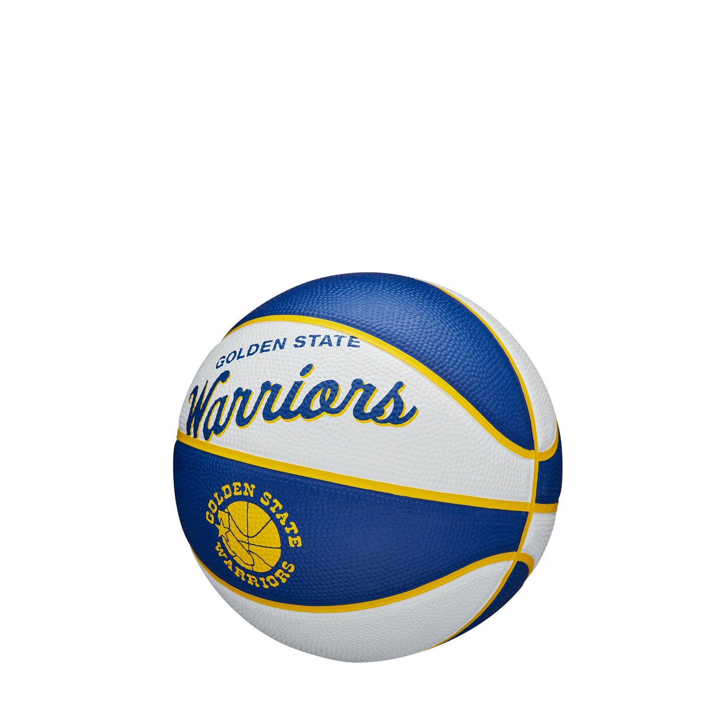 Wilson NBA TEAM RETRO MINI BASKETBALL GOLDEN STATE WARRIORS Blue/White WTB32XBGS