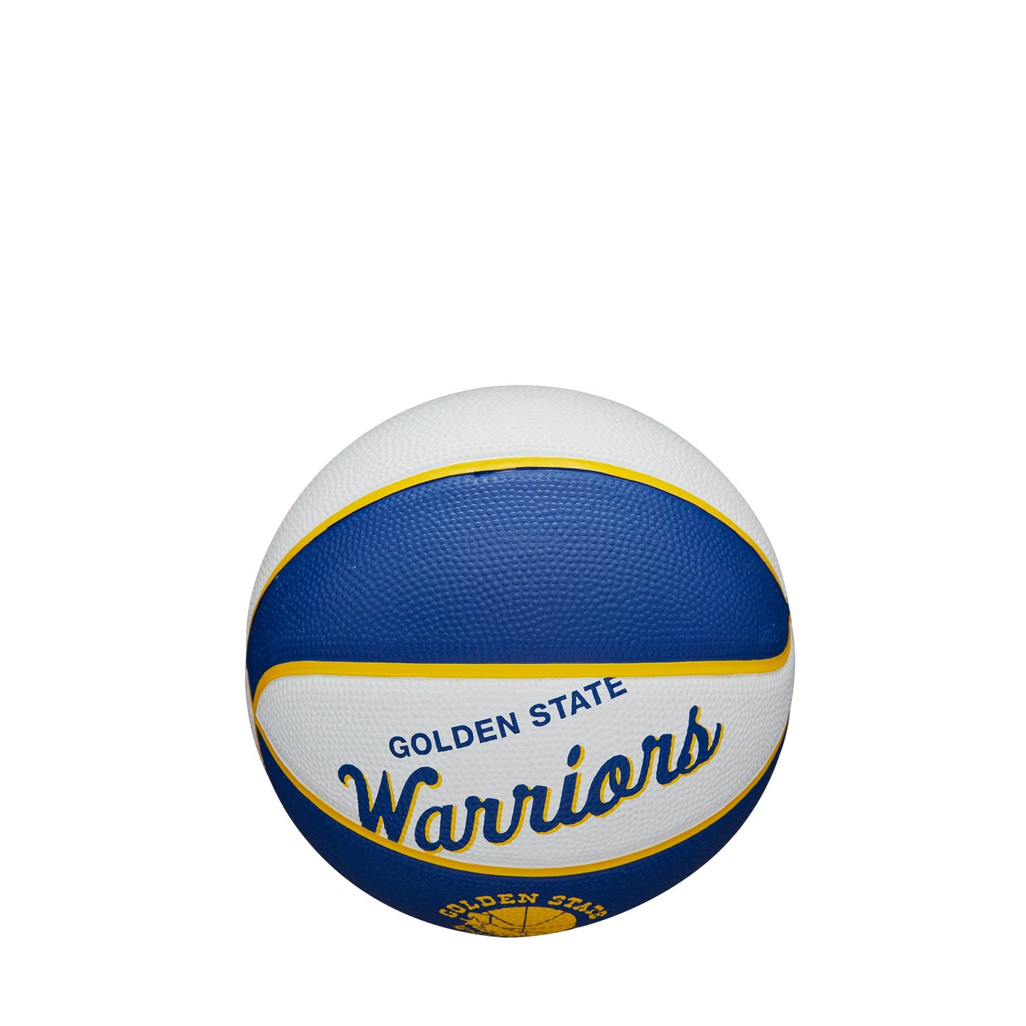 Wilson NBA TEAM RETRO MINI BASKETBALL GOLDEN STATE WARRIORS Blue/White WTB32XBGS