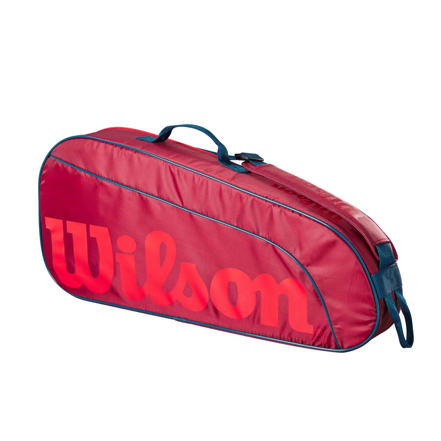 Wilson Junior 3 Pack Tennis Bag, Red/Infrared