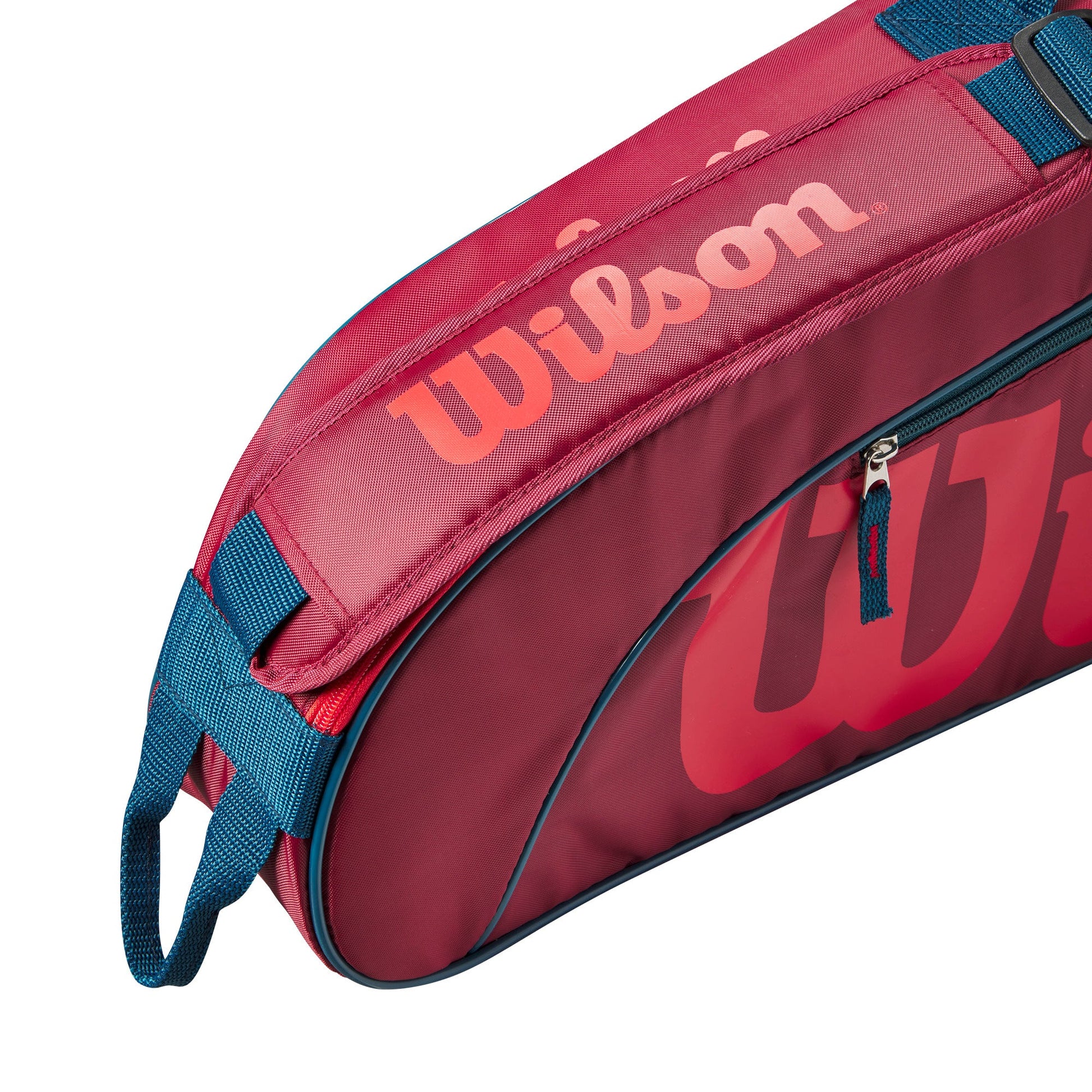 Wilson Junior 3 Pack Tennis Bag, Red/Infrared
