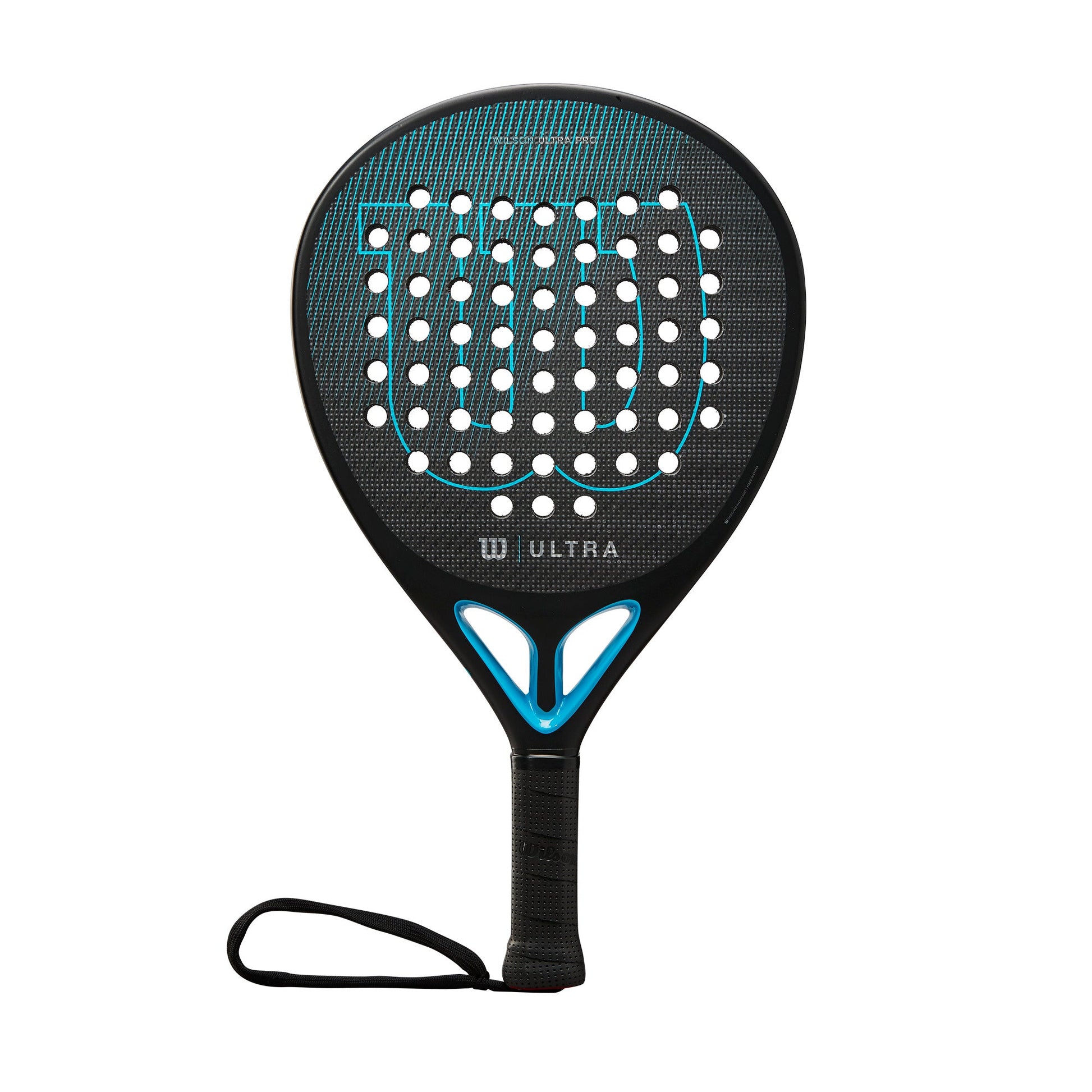 Wilson Ultra Pro v2 Padel Racket, Black/Bright Blue