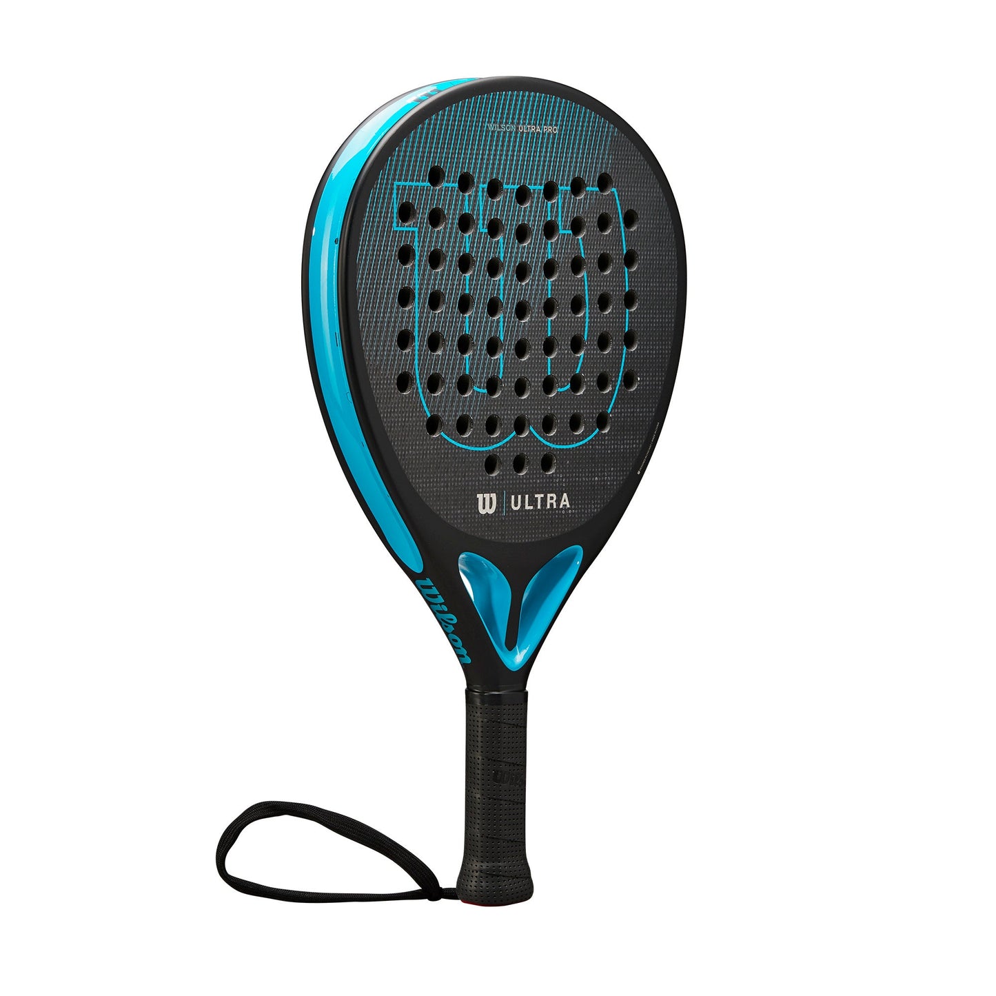 Wilson Ultra Pro v2 Padel Racket, Black/Bright Blue