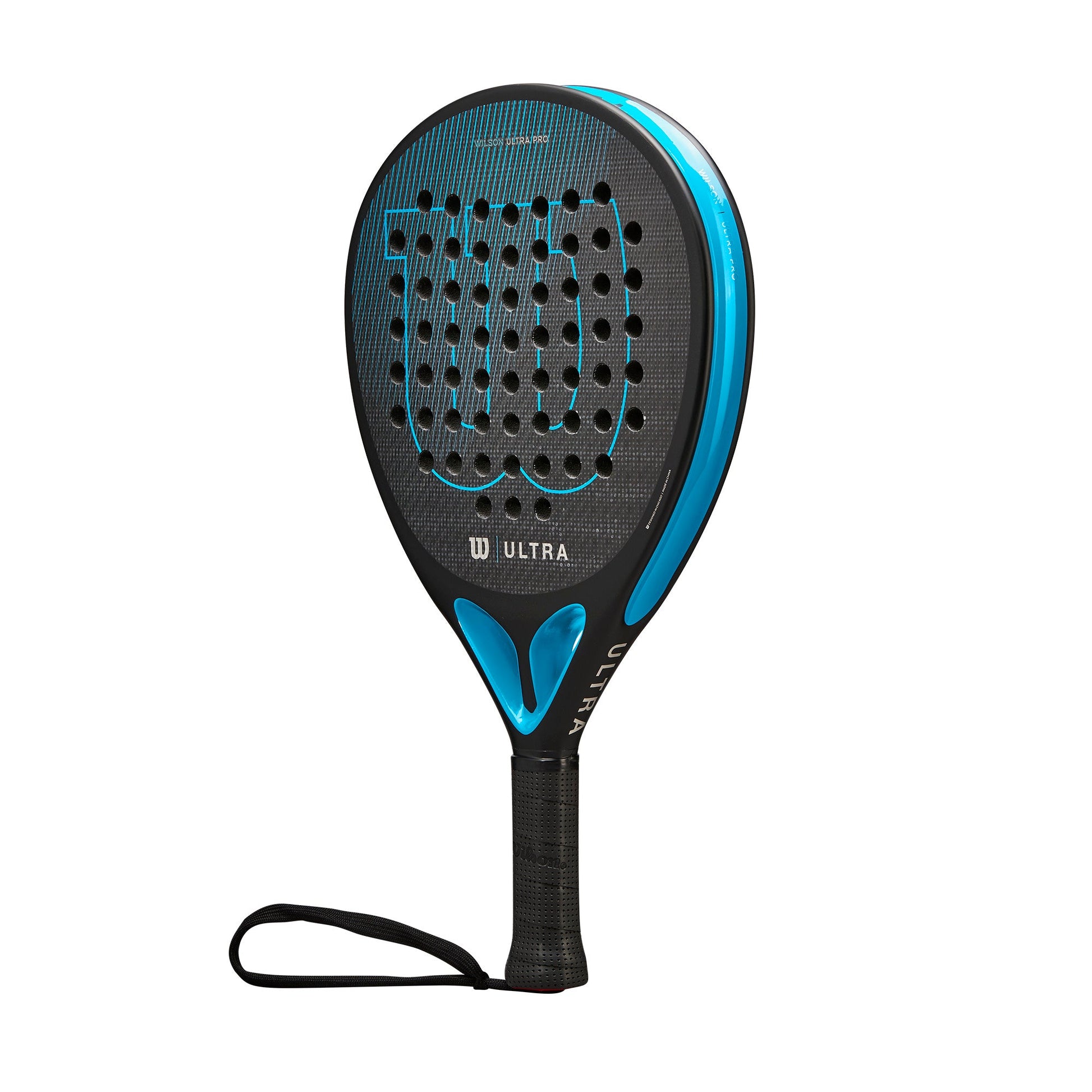 Wilson Ultra Pro v2 Padel Racket, Black/Bright Blue