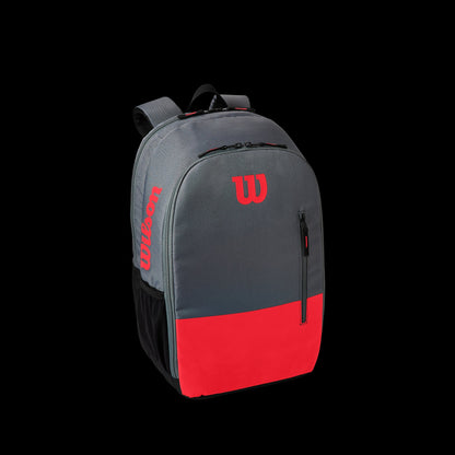 Wilson Team Tennis Backpack, Red/Grey