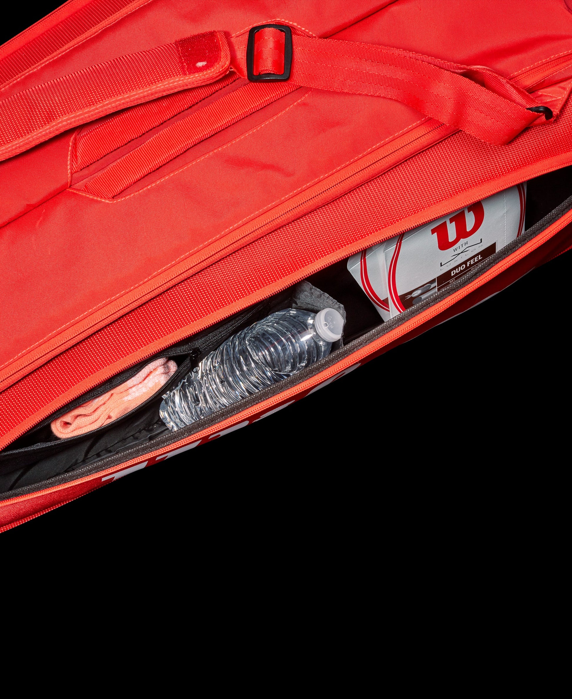 Wilson Super Tour 9 Pack Tennis Bag, Red