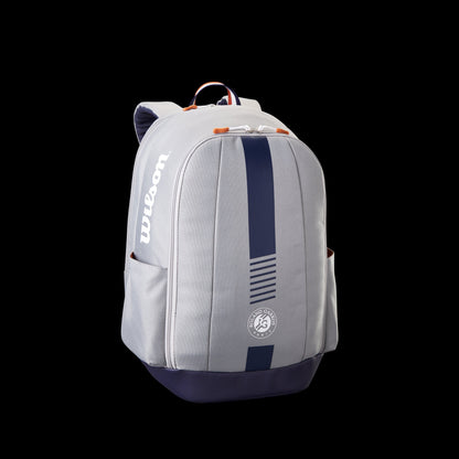 Wilson Roland Garros Team Tennis Backpack, Grey/Navy