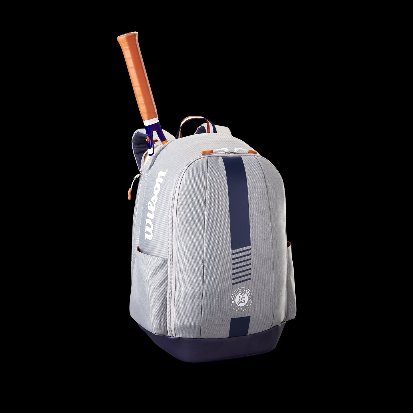 Wilson Roland Garros Team Tennis Backpack, Grey/Navy