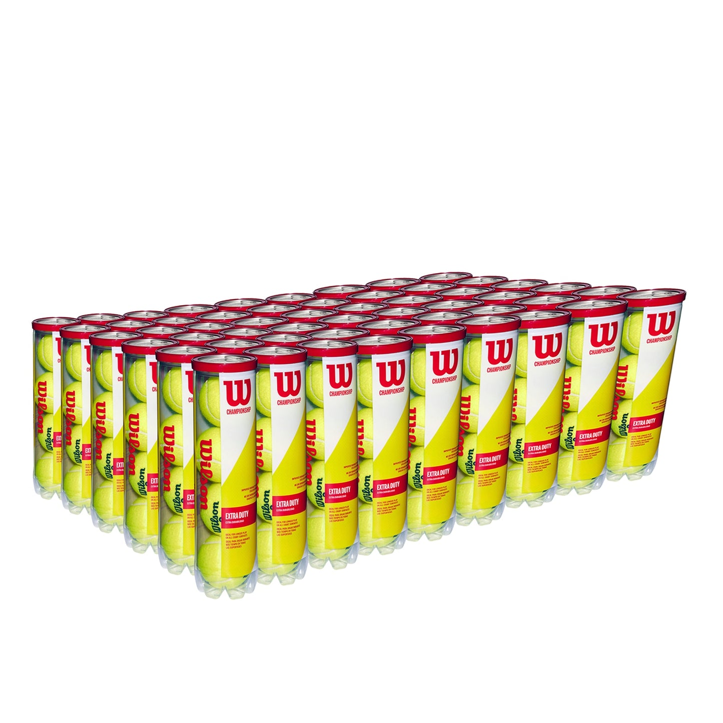 CHAMP EXTRA DUTY 4-BALL 54 CAN CASE TENNIS BALLS