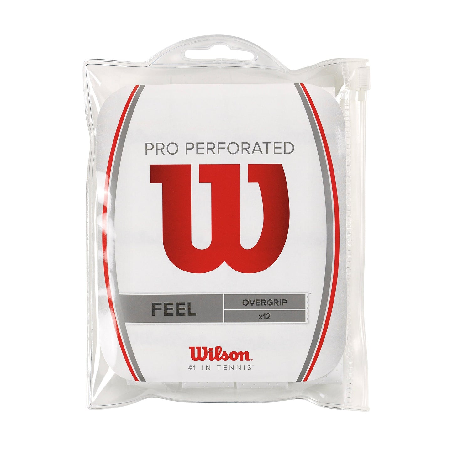 Wilson Pro Tennis Overgrip Perforated 12Pk, White
