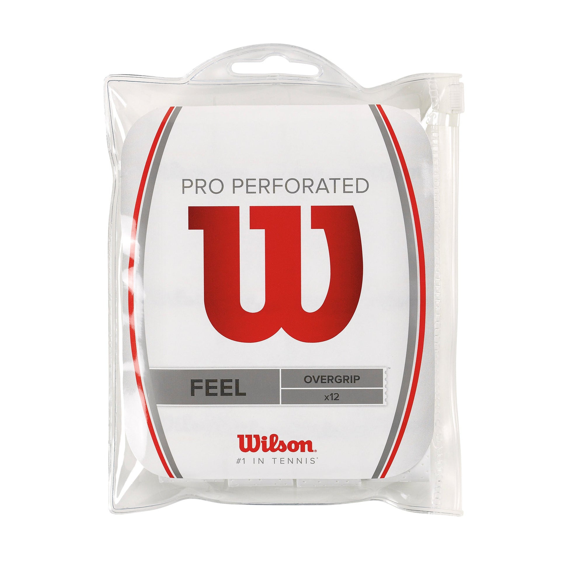 Wilson Pro Tennis Overgrip Perforated 12Pk, White